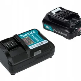 MAKITA Li-Ion Batteri 12 V 2 Ah + MAKITA Laddare DC10WD 12 V