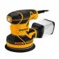 Oscillerande polermaskin 230V 125 mm, 320 W, 7000-14000 RPM, justering av sliprondeller, Deko