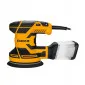 Oscillerande polermaskin 230V 125 mm, 320 W, 7000-14000 RPM, justering av sliprondeller, Deko