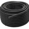 Flexible Conduit Ø 25 mm Black, 50 m Roll for Cable Installation