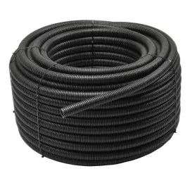 Flexible Hose Ø 25 mm Black, 50m Roll (Cable Conduit)
