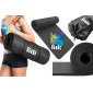 Yogamatta, träningsmatta, skummatta 180 x 61 cm, 1 cm tjock, olika färger, NBR Fitli