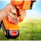 Chainsaw cordless with 2 batteries 2Ah 21V, Crosscut Saw 4, charger, bag, Kraft & Delle