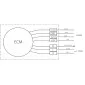 Duct Fan 125/300125 mm ML EC.A Low Power Consumption Professional Tubular Fan, Harmann