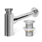 Trap for sink, wall connection, universal, Prina