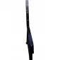 Steel legs for bench with screws, 2 pieces, black powder-coated, seat height 41 cm, seat depth 37 cm, total height 79 cm