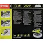 Orbital polisher, 18V ONE+, 2500rpm, battery powered (no battery included), Ryobi