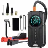 Kraftfull Booster Powerbank Starthjälp och Luftpump 2-i-1, 1000 A, 8400mAh
