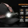 LED Headlamp / Flashlight 2-in-1, USB-C Rechargeable, Very Powerful, 1200 Lumens