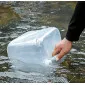 Water container, 2 pcs collapsible containers of 15L each for drinking water, with tap, PVC plastic