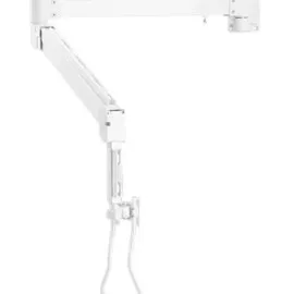 Monitorarm, roterande skärmhållare, lång skärmarm justerbar, väggfäste 178 cm, Spacetronik