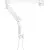 Rotating Monitor Arm, Long Adjustable Screen Arm, 178 cm Wall Mount, Spacetronik