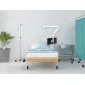 Monitorarm, roterande skärmhållare, lång skärmarm justerbar, väggfäste 178 cm, Spacetronik