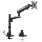 Desk Monitor Mount Arm 514 mm, 2 USB 3.0 Ports, Spacetronik
