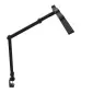 Glow D1 Adjustable Black Desk Drafting Lamp 24W, Spacetronik