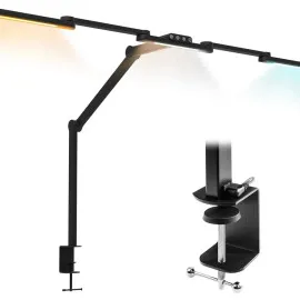 Skrivbordsritlampa Spacetronik Glow D23 LED, Justerbar Svart 24W, Spacetronik