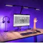 Glow D2 Adjustable Black Desk Drafting Lamp 24W, Spacetronik