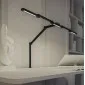 Glow D2 Adjustable Black Desk Drafting Lamp 24W, Spacetronik
