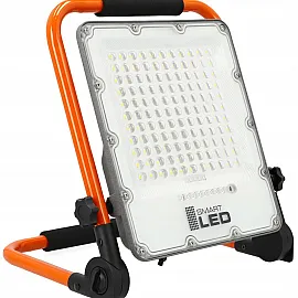 Arbetsbelysning LED 100W 3500lm Batteridriven IP65 Vridbar och Hopfällbar