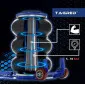 Professional 3.5T Pneumatic Air Bag Jack, hight 135-400 mm, Tagred