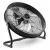 Drum Fan Industrial 50 cm 120W 6562 m³/h 360° Adjustable Metal, Trotec