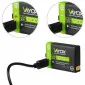 LED Headlight / Flashlight, Waterproof, USB-C Rechargeable, 500lm, VAYOX