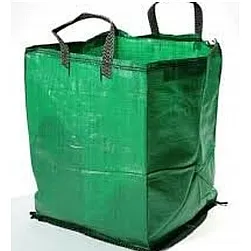 Garbage Bag 5 pcs, for Bulky Trash 75 x 75 x 100 cm, max 500 kg, approx. 390 l (also known as Big Bag, gravel bag)