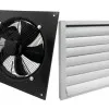 Wall Exhaust Fan Axial 550mm 550W 7500m³/h IP54 with Gravity Louvre, Harmann