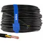 Installationskabel 230V 3G 2, 5 mm² PVC jordkabel rund elkabel, 25-100m