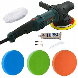 Oscillerande polermaskin 230V 150 mm, 1800 W, 2800-5500 RPM, EuroTec