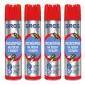 Insect spray 4-pack, aerosol against flying insects, BROS