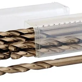 Metallborr 0.7 mm 10st, HSS (spiralborr) DIN338, 28 mm långt