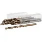 Metallborr 0.7 mm 10st, HSS (spiralborr) DIN338, 28 mm långt