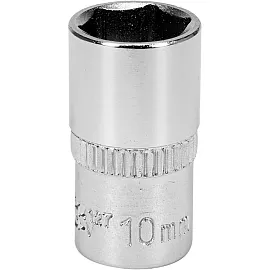 Hylsa 10 mm HEX 1/4, satin, YATO