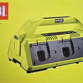 Batteriladdare 18V, multiladdare för 6st batterier, för Ryobi One+