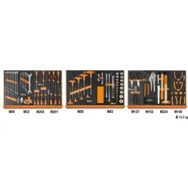 Universal 90-Piece Tool set with EVA Insert, BETA Tools