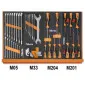 Universal 90-Piece Tool set with EVA Insert, BETA Tools