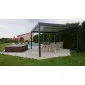 Pergola Aluminium COMFORT Luxe 3 x 3m with LED, Freestanding, Alluminio