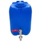 Water Container 20L Tap, cap, Carrying Handle, blue, 27 x 24 x 38.5 cm