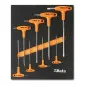 Hexagon Wrench set Angled 2-8 mm 8 Pieces Thermoformed Tray, BETA Tools