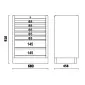 Tool Cabinet with 7 Drawers and Central Lock | Beta Tools