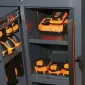 Tool Cabinet with Charging Module, Pull-Out Side Compartment and Ventilation, BETA Tools