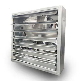 Industrial Wall Fan Belt-Driven 80-138 cm, 21000-44500m³/h, 400V 3-Phase, Galvanized Steel, BestFan