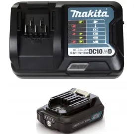 Battery 12V 2.0Ah + Charger BL1020B DC10WD CXT Li-Ion, MAKITA