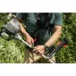 Stark grästrimmer 0.9kW 43 cm fyr-takts bensintrimmer för trädgård, Dedra