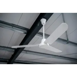 Industrifläkt Tak Pendelmontage 142cm 15000m³/h 75W Värmeåtervinning, Fenne