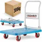 Warehouse Platform Trolley 300 kg, Polyurethane Wheels, HiGHER