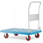 Warehouse Platform Trolley 300 kg, Polyurethane Wheels, HiGHER