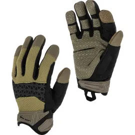 Work Gloves Touch, Silicone Grip, Terry Cloth on Thumb, Velcro, Sizes 8-11, LahtiPro