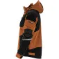 Jacket, Stretch, Slim Fit, Brown-Black, CE, LAHTI